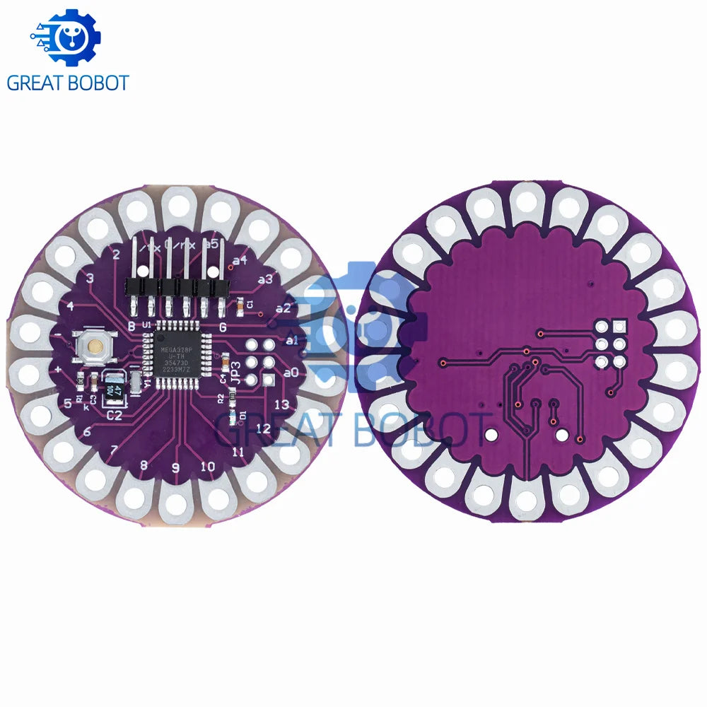 LilyPad 328 ATmega328P 16MHz Main Board – Arduino Compatible Microcontroller Board Axl