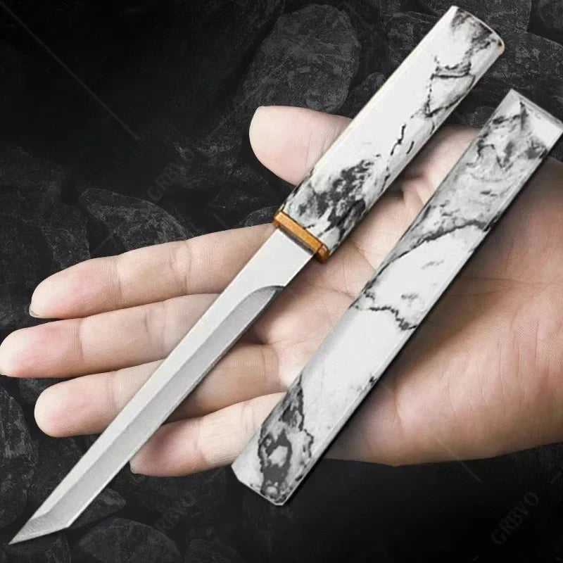 Stainless Steel Pocket Knife – Camping, Fruit & Veg Peeling Pocket Knife Axl