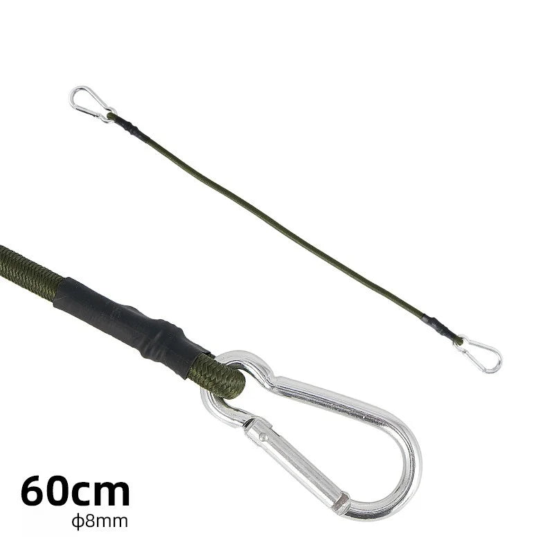 Heavy Duty Bungee Cord with Carabiner Hooks | Camping & Luggage Bungee Cord Axl 60CM