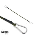 Heavy Duty Bungee Cord with Carabiner Hooks | Camping & Luggage Bungee Cord Axl 60CM