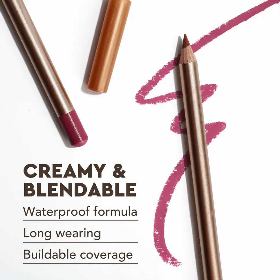 Vegan Waterproof Matte Lip Liner – Long-Lasting Lipliner Matte Lip Liner Axl