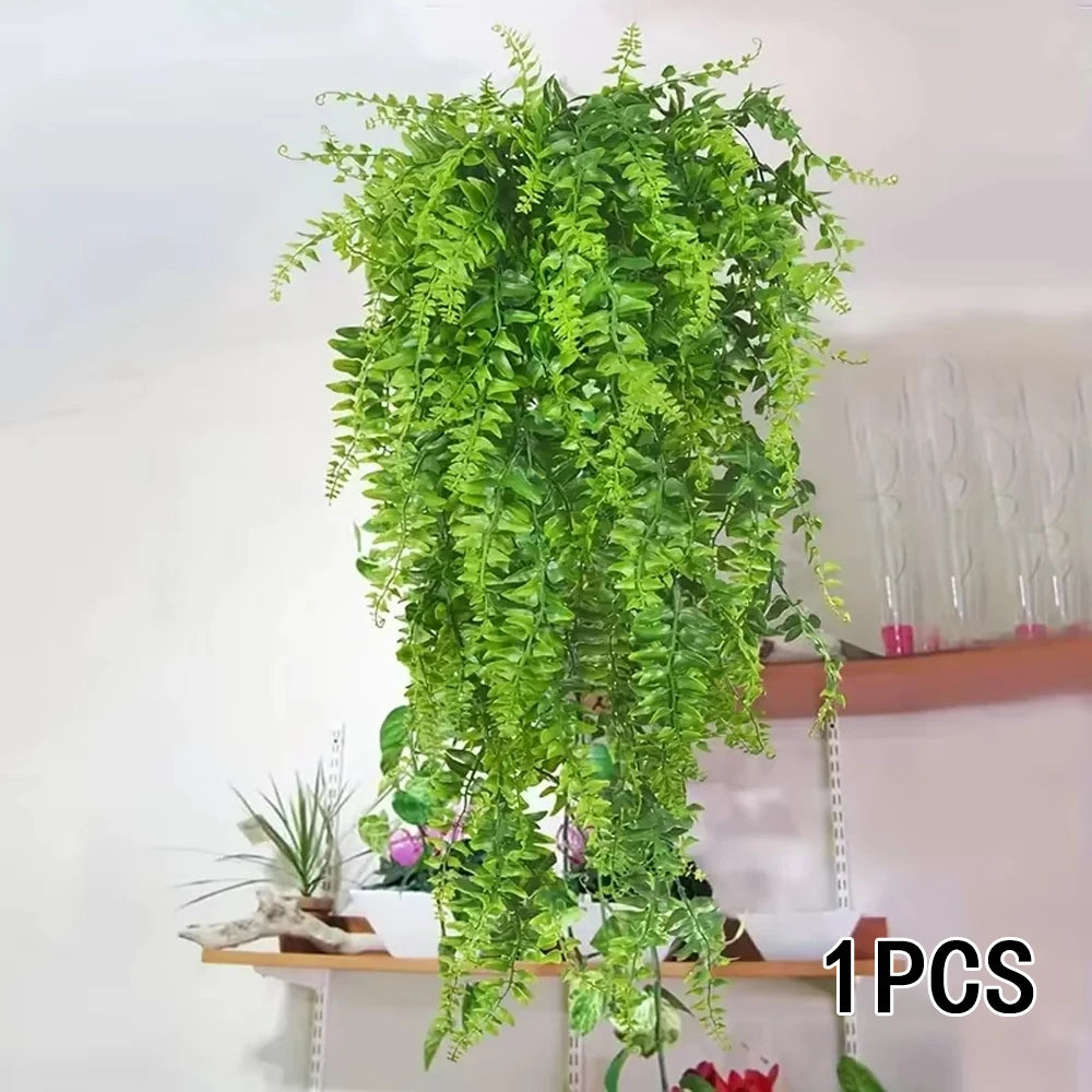 Artificial Hanging Fern Vine Garland | Fake Greenery Décor Artificial Vine Garland Axl 1 piece XXXL