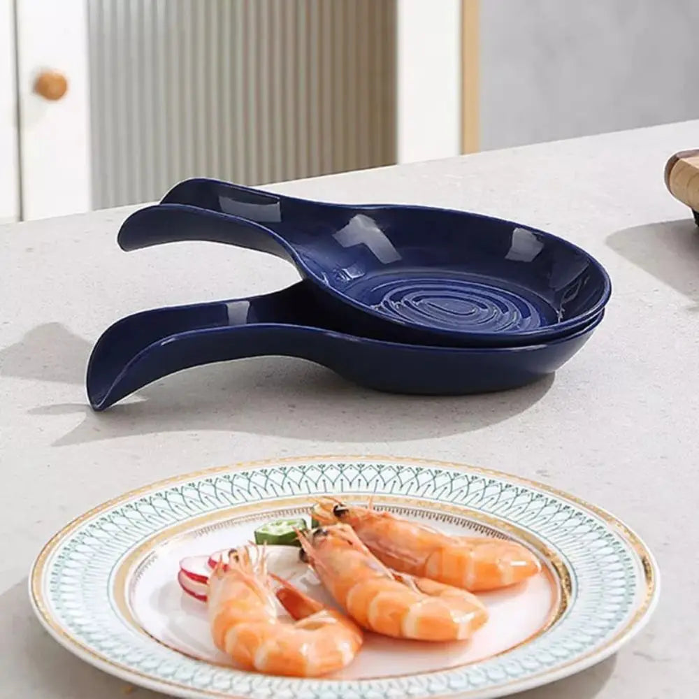 Colorful PP Spoon Rest – Heat-Resistant Kitchen Spoon Holder Kitchen Spoon Rest Axl
