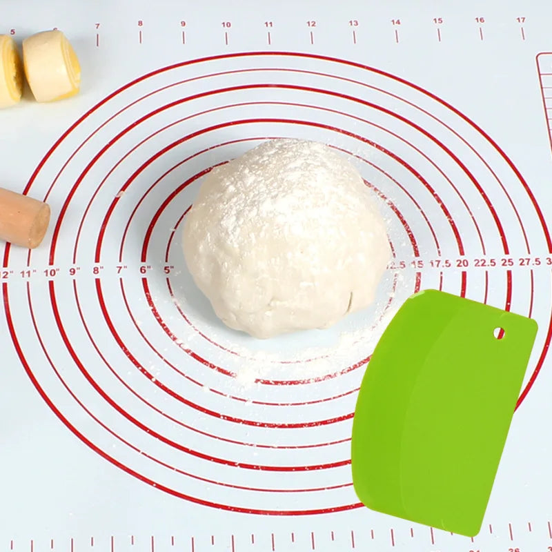Dough Scraper & Cake Spatula – Fondant Pastry Baking Tool Baking Scraper Spatula Axl