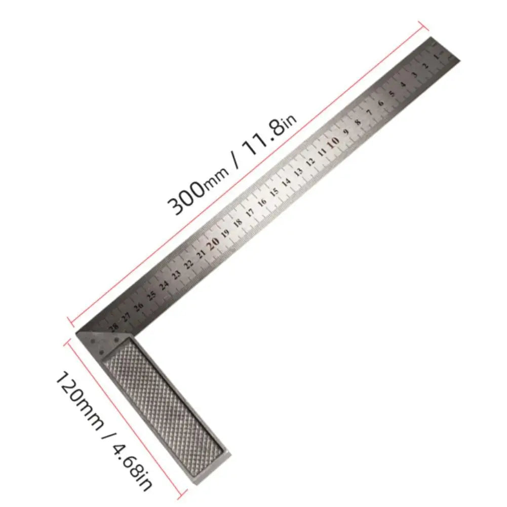 Aluminum Alloy Combination Square Ruler | Woodworking Angle Tool Combination Square Ruler Axl