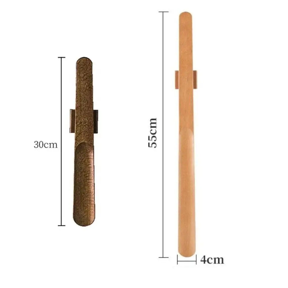 Magnetic Wooden Handle Shoehorn – No-Bend Shoe Horn 30/55cm Long Handle Shoehorn Axl