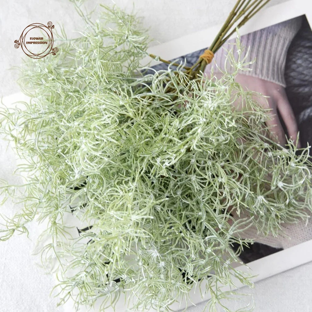Artificial Fern Rosemary Stems 10/15PCS – UV Resistant Fake Plants Artificial Plant Stems Axl
