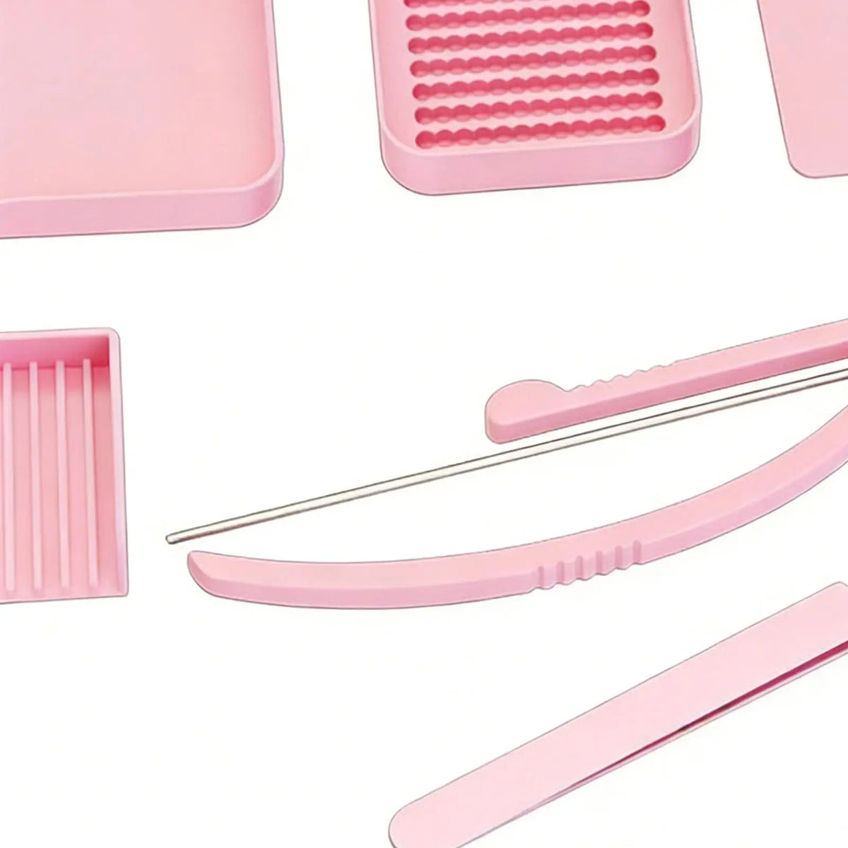 Mini Fuse Bead Tool Kit – 6-Piece DIY Beading Set with Tray Bead Craft Tool Kit Axl