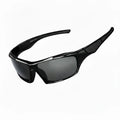 UV400 Round Sports Sunglasses – Unisex Cycling Eyewear Sports Sunglasses Axl Black