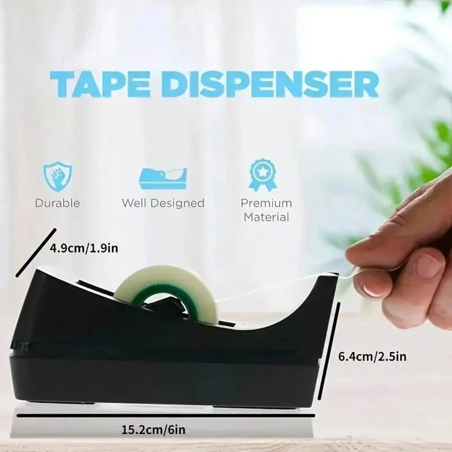 Heavy Duty Desktop Tape Dispenser with Non-Slip Base Tape Dispenser Axl