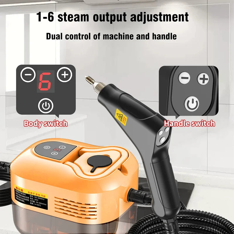 BALASHOV 2500W Handheld Steam Cleaner | Kitchen Car & Home Handheld Steam Cleaner Axl
