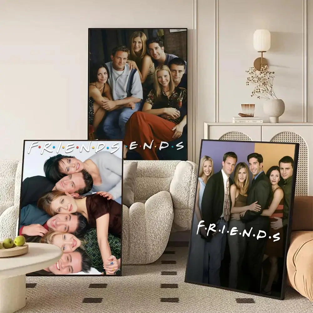 Friends TV Show Self-Adhesive Wall Poster | Home & Office Art Self-Adhesive Wall Poster Axl