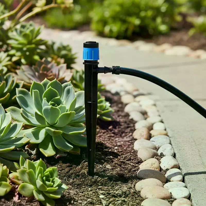 30-Pack 360° Adjustable Drip Irrigation Nozzles | 4/7mm Hose Drip Irrigation Nozzles Axl
