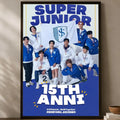 Super Junior HD Self-Stick Wall Poster – Waterproof K-Pop Decor Wall Art Poster Axl White01 30X40cmNoframe