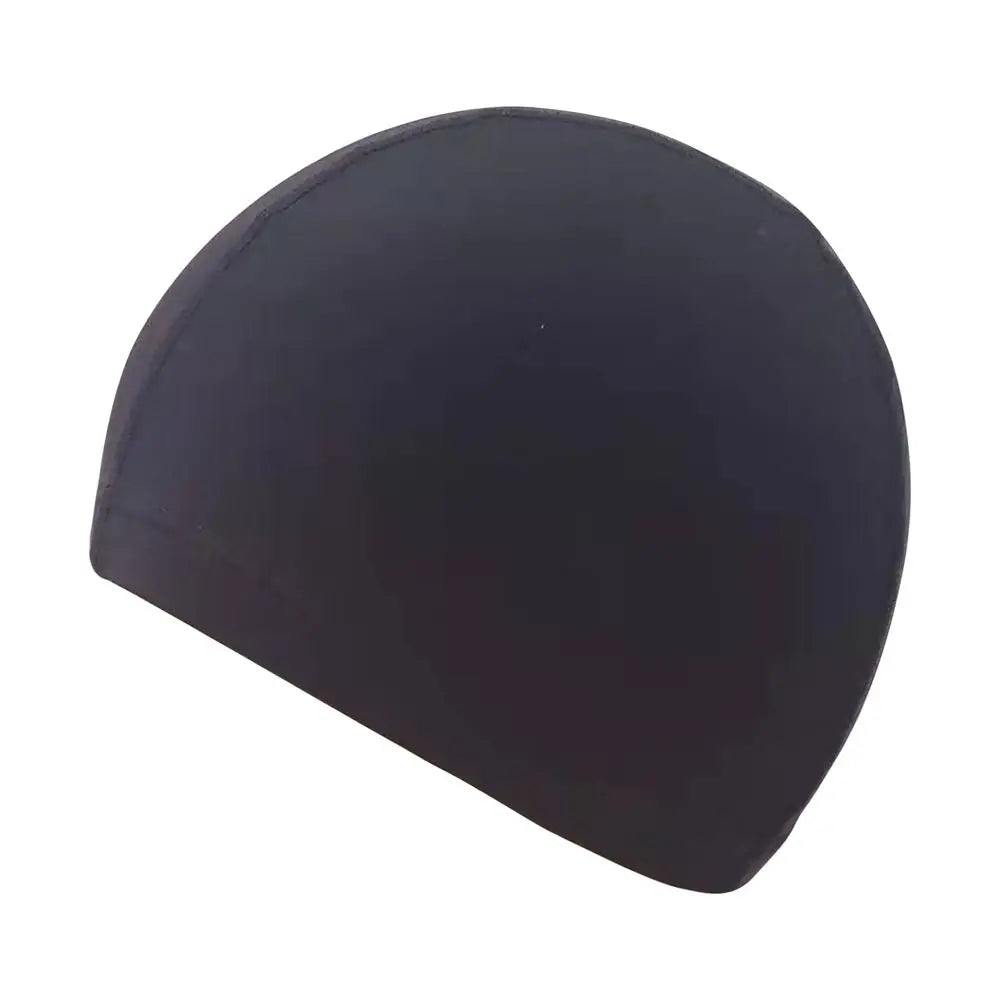 Non-Slip Turban Swimming Cap – Waterproof Ear Protection Hat Swim Cap Axl black