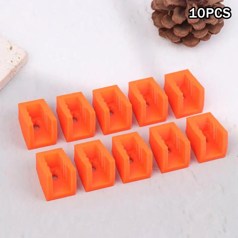 10-Pack Air Tool Wall Mount Rack Hangers for Garage Workshop Tool Wall Hanger Axl Orange