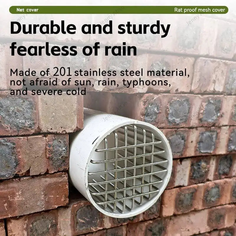 Round Stainless Steel Floor Drain Cover – Anti-Clog Balcony Floor Drain Cover Axl