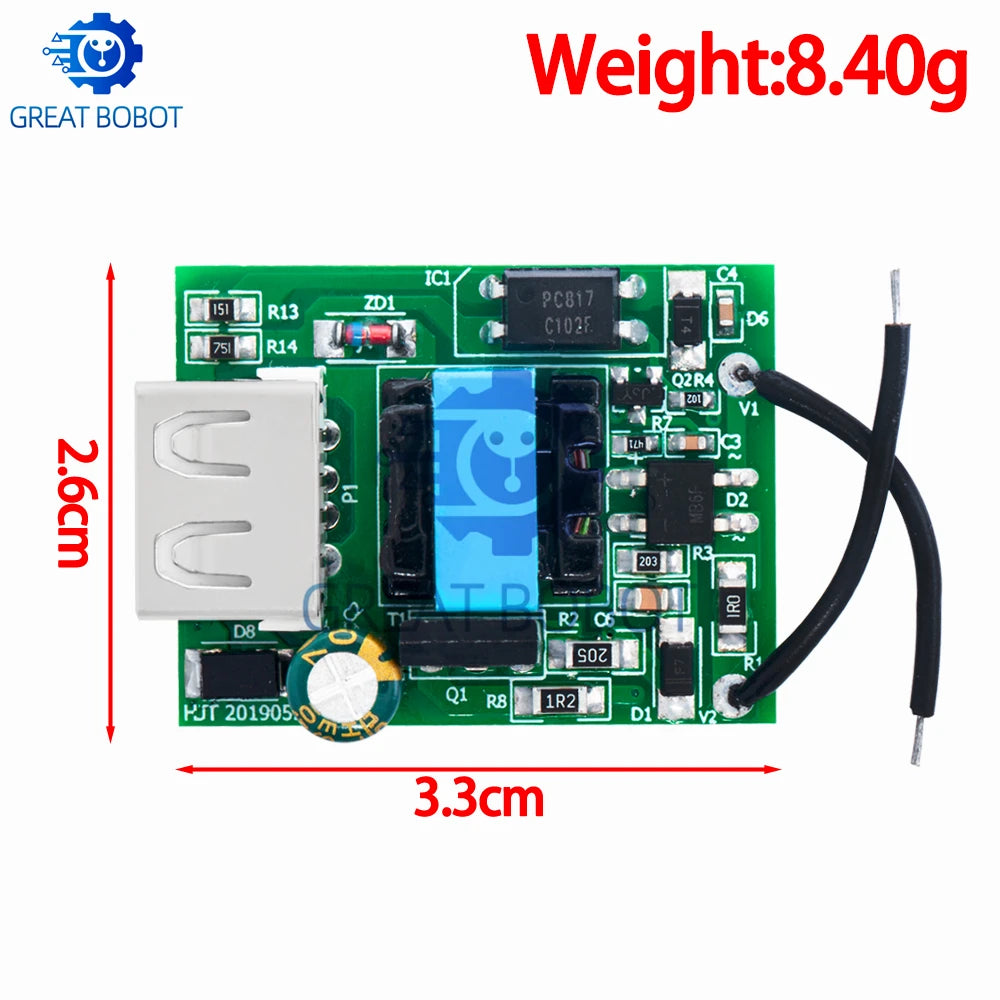 USB Buck Converter Module – 12V–72V to 5V 1A Isolated DC Power Supply DC Buck Converter Module Axl