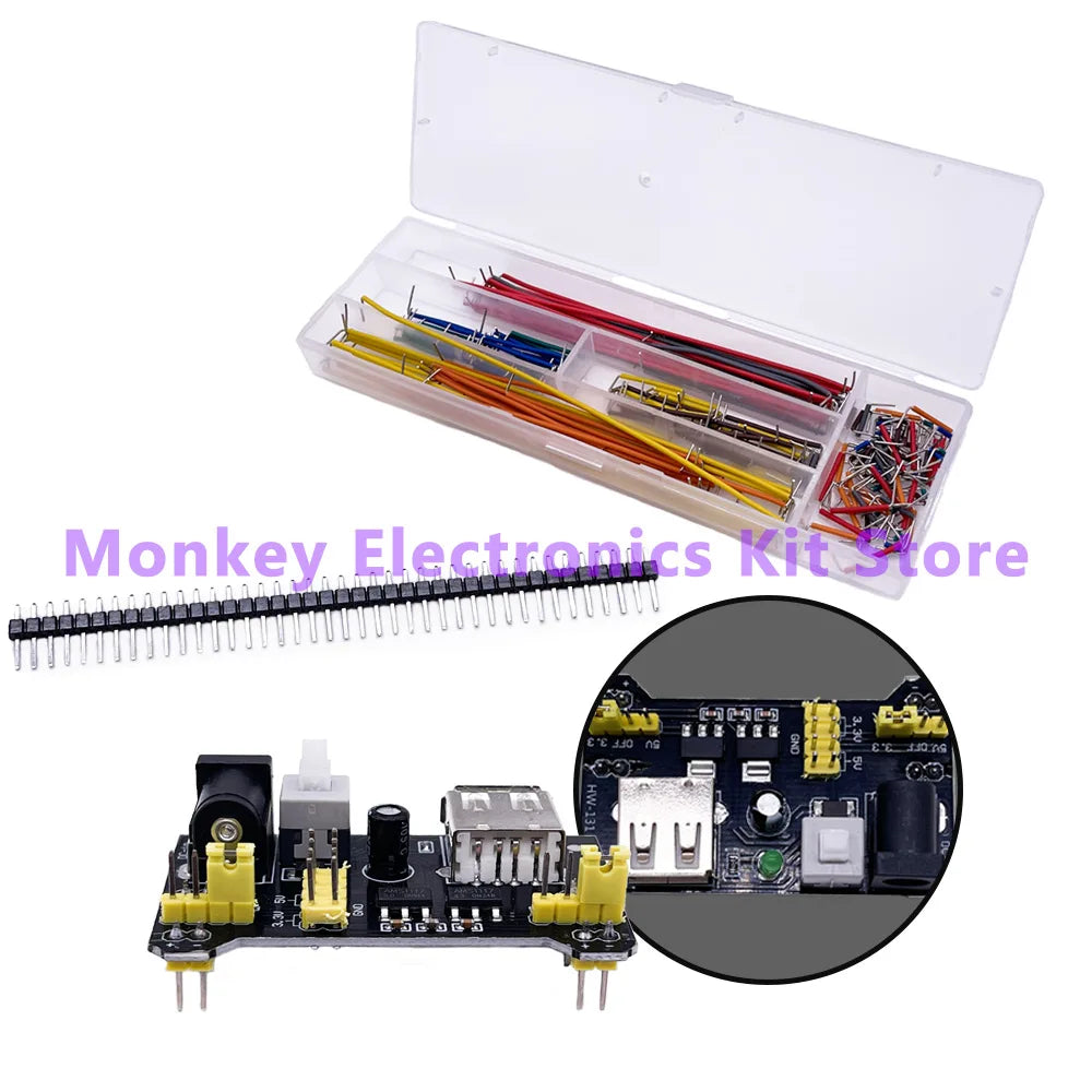 Arduino R3 Starter Kit – Breadboard, LEDs, Jumpers & Resistors Electronics Starter Kit Axl