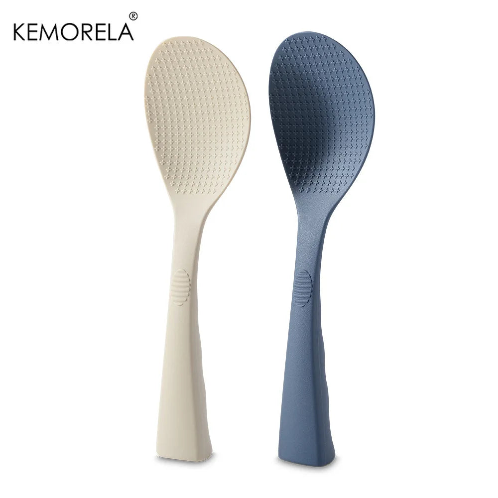 KEMORELA Non-Stick Silicone Rice Spoon – Heat-Resistant 1/2 Pcs Silicone Kitchen Utensil Axl