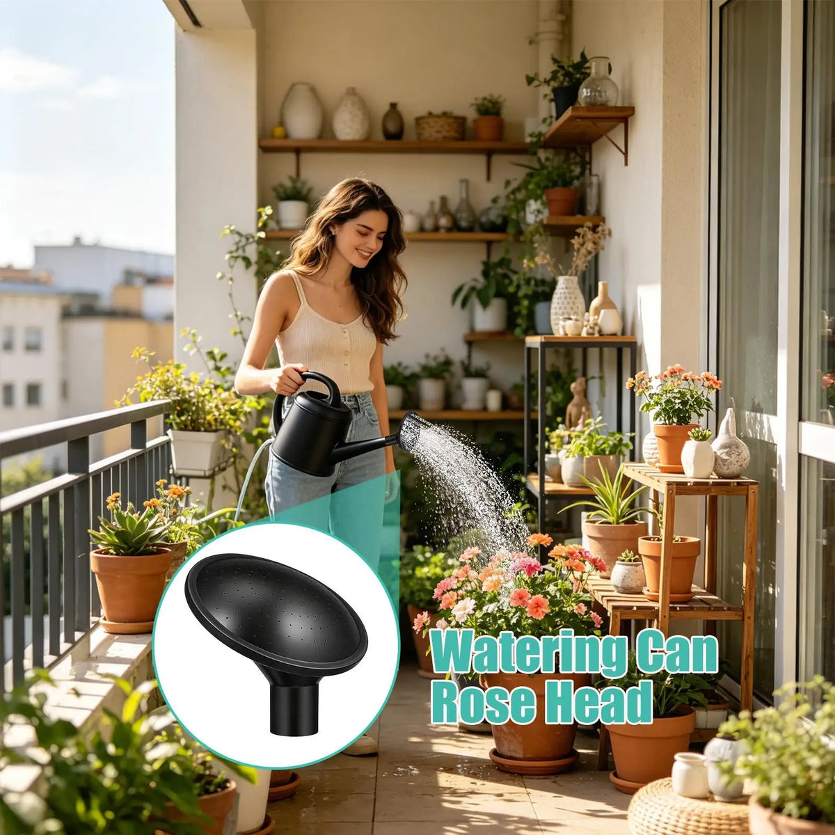 Watering Can Rose Head – Replacement Sprinkler Nozzle Cap Sprinkler Nozzle Cap Axl
