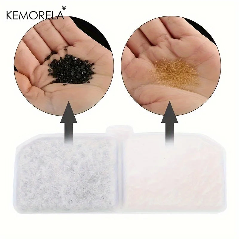 Activated Carbon Filters for Pet Water Fountain – 10/16 Pack Pet Fountain Filter Axl