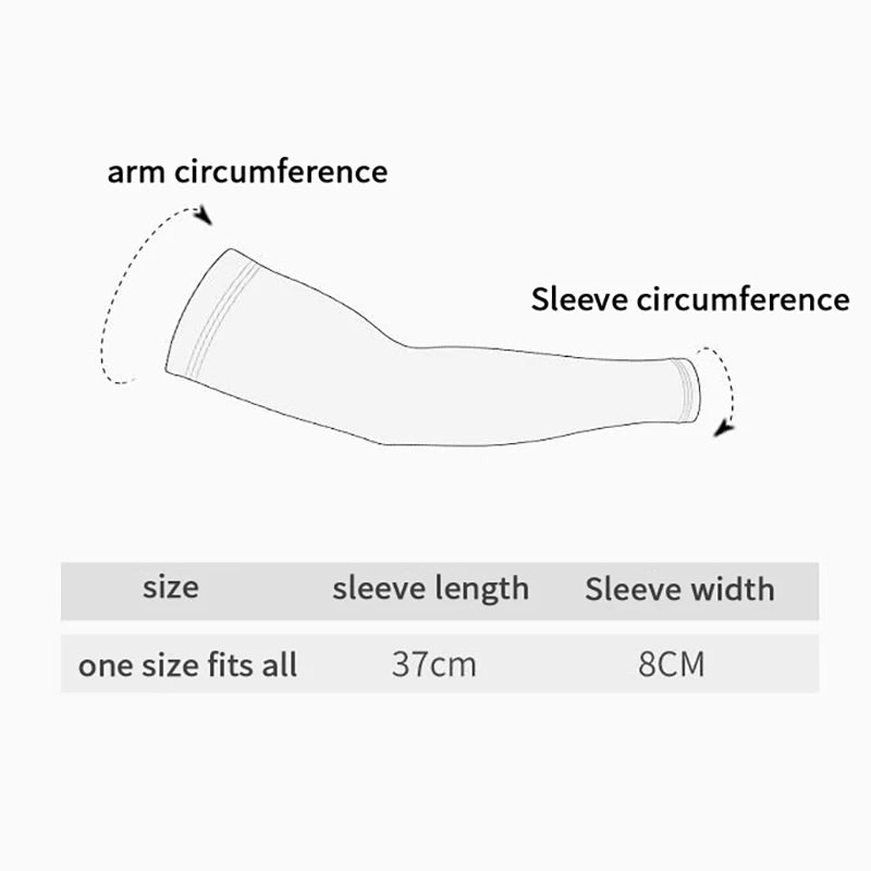 ESports Gaming Arm Sleeves – Cooling Quick-Dry Thumbhole 1 Pair Gaming Arm Sleeve Axl