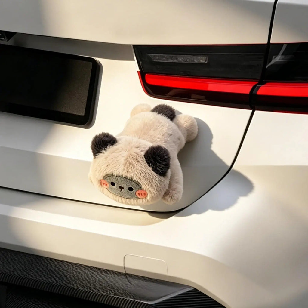 Funny Plush Animal Car Magnets – Cute Bumper & Fridge Decor Decorative Car Magnet Axl