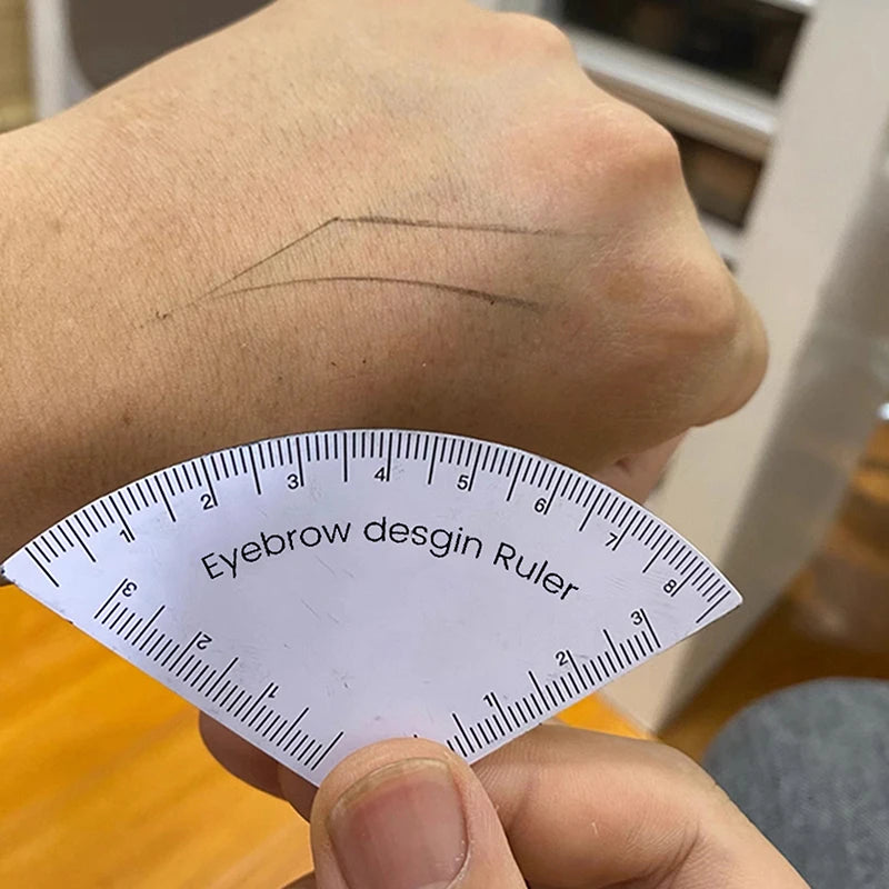 Reusable Eyebrow Mapping Ruler – Microblading Shaping Guide Eyebrow Shaping Ruler Axl 3PCS