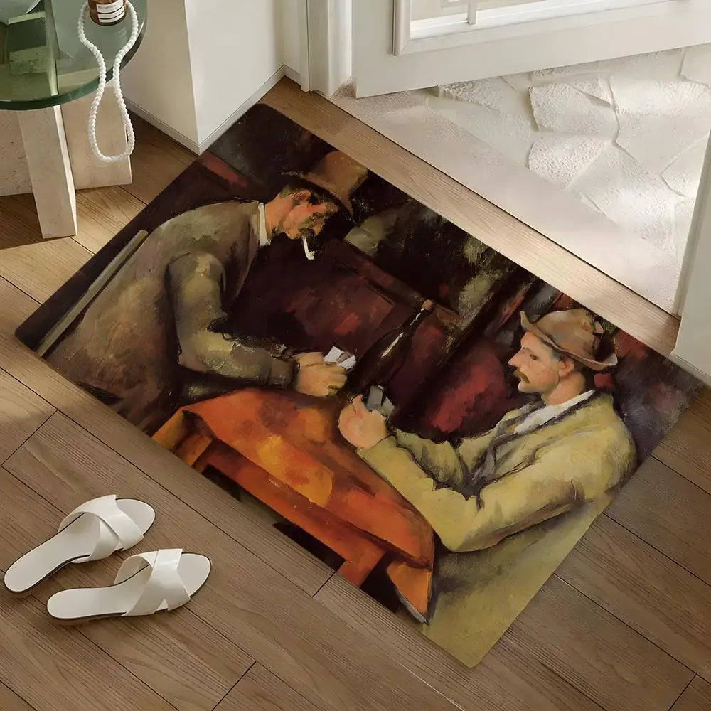 Diatomite Bath Mat – Quick Dry, Anti-Slip, Cézanne Art Design Diatomite Bath Mat Axl