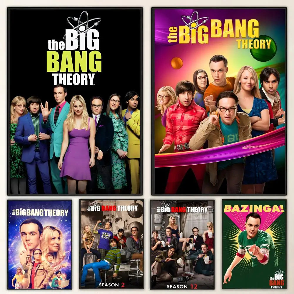 The Big Bang Theory Poster – HD Wall Art Home Decor Wall Art Poster Axl