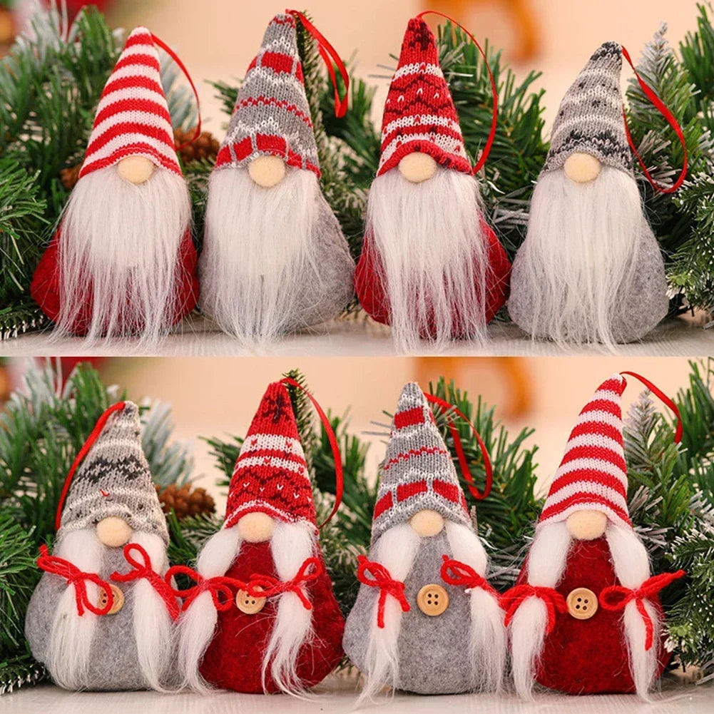 Santa Faceless Gnome Ornament | Christmas Tree & Wall Decor Christmas Gnome Ornament Axl f China Mainland