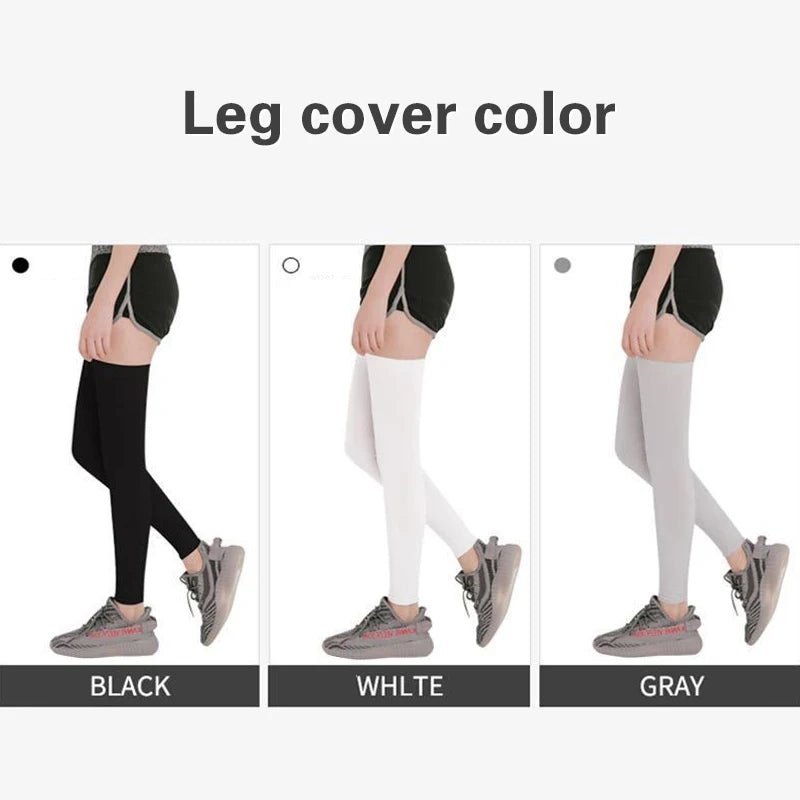 2-Pack Full Leg Compression Sleeves – Men & Women, One Size Compression Leg Sleeves Axl