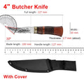InLeung Hand Forged Boning Knife – Wood Handle, Stainless Steel Boning Knife Axl B knife