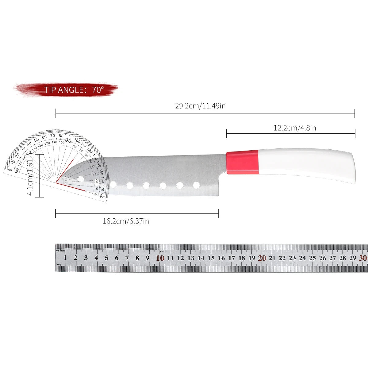 SHENJIU Japanese Chef Knife – Stainless Steel Meat & Fish Slicer Chef Knife Axl
