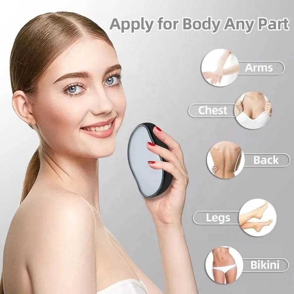 Nano Crystal Glass Hair Remover – Reusable Epilator Tool Hair Removal Tool Axl