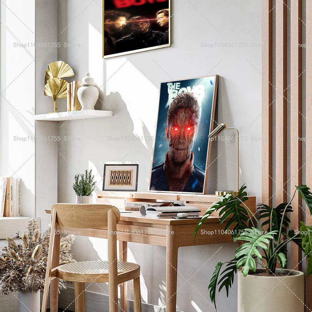The Boys TV Show Wall Poster – Self-Adhesive Waterproof Art Wall Art Poster Axl