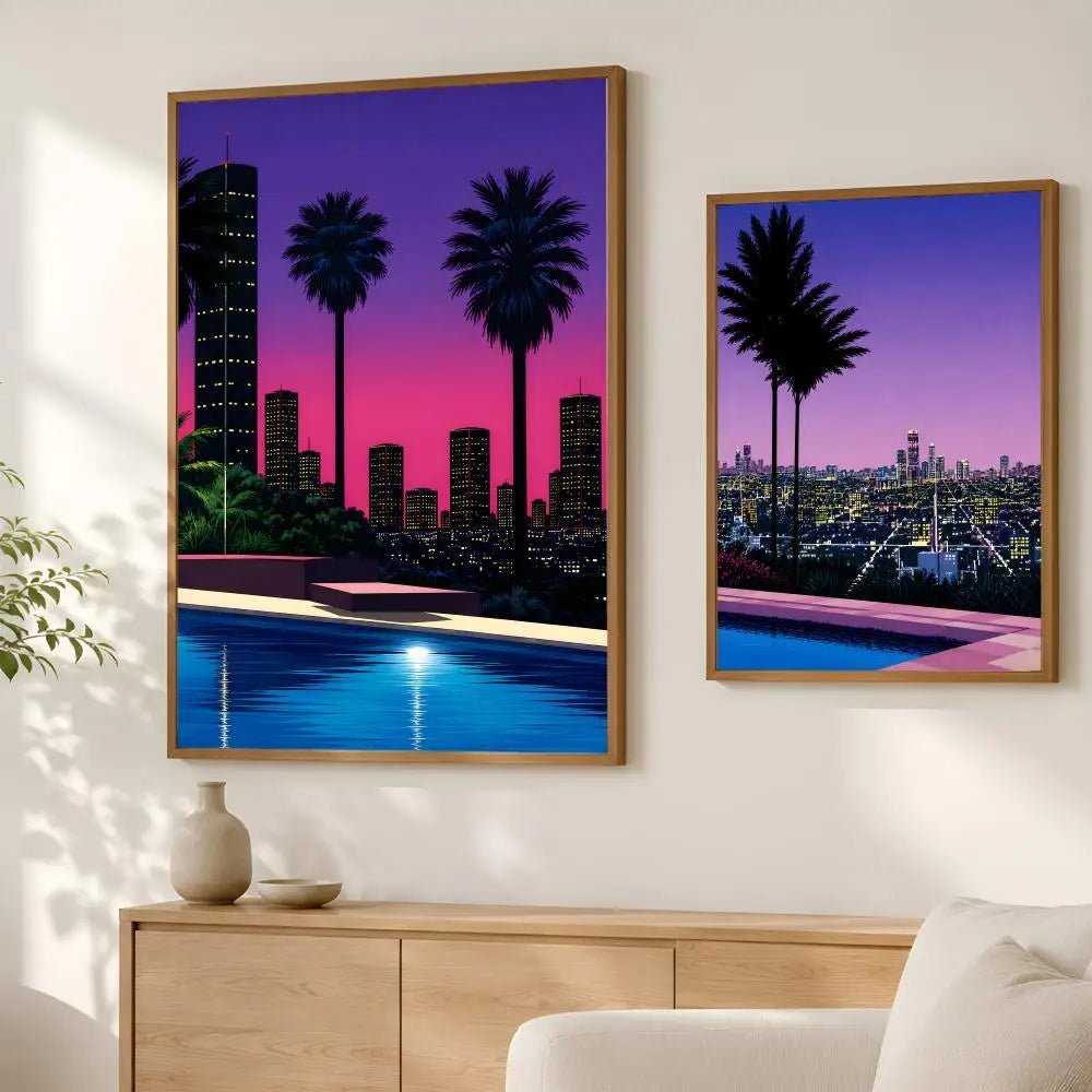 Hiroshi Nagai Art Poster – Self-Stick Waterproof Wall Decor Wall Art Poster Axl