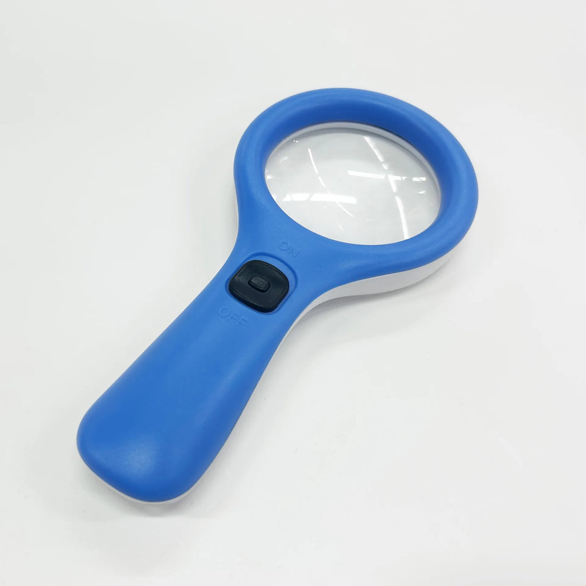 Handheld Magnifying Glass with 3 LED Lights – High Magnification LED Handheld Magnifier Axl blue