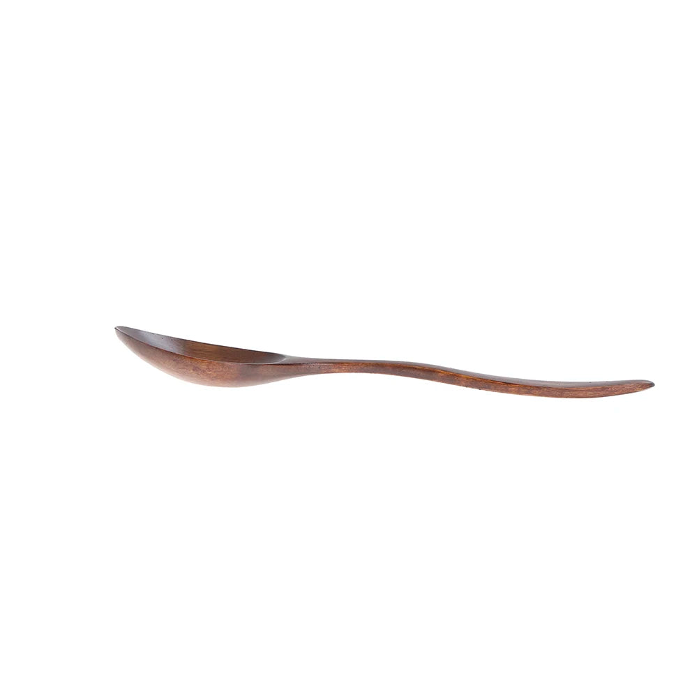 Wooden Spoon Utensil – Soup, Rice, Dessert & Coffee Stirrer Wooden Kitchen Spoon Axl