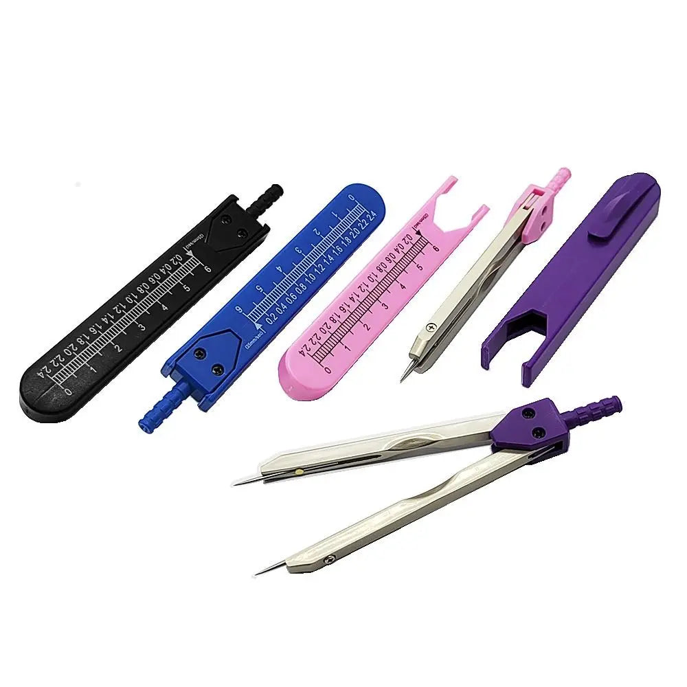 Metal ECG Calipers – Precision Graduated Measuring Compass Measuring Calipers Axl
