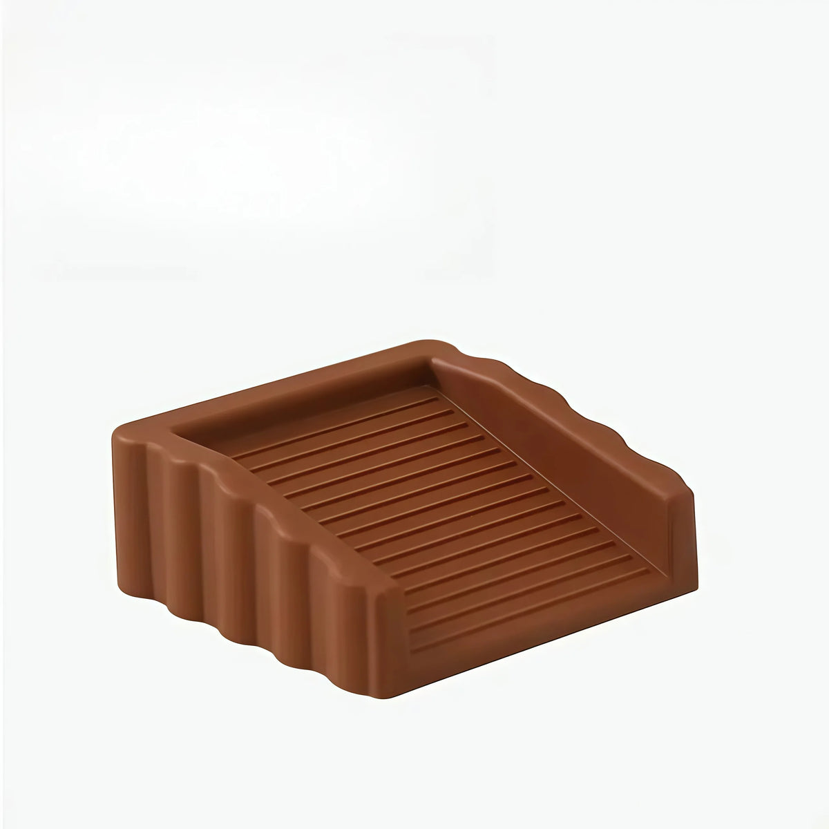 Matte Plastic Door Stopper – Anti-Collision Safety Door Wedge Door Stopper Axl brown