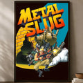 Metal Slug Game HD PVC Self-Stick Wall Art Poster | Waterproof Wall Art Poster Axl White04 50X70cmNoframe