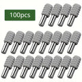 100-Pack Shelf Support Pins with Anti-Slip Sleeves | Cabinet & Wardrobe Shelf Support Pins Axl 100pcs M-5 20