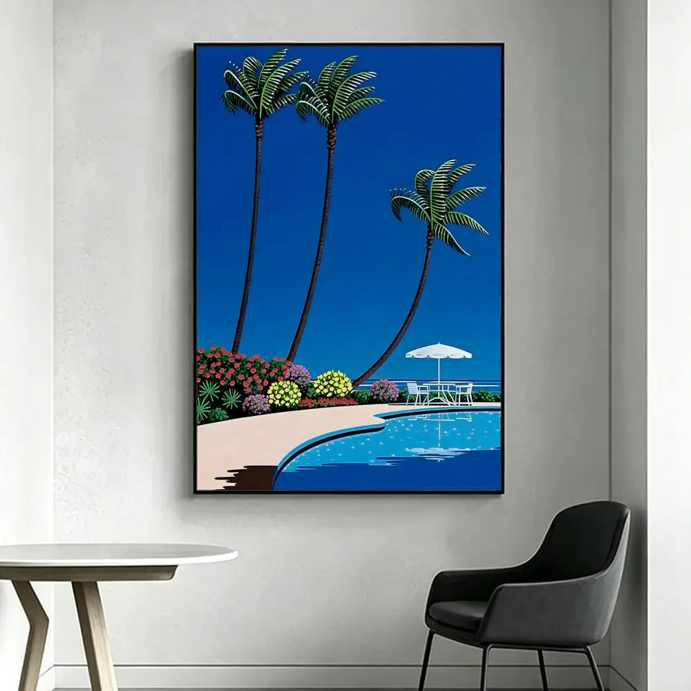 Hiroshi Nagai Art Poster – HD Waterproof Wall Decor Print Art Wall Poster Axl White5 15X20cmNoframe