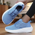 Women's Breathable Mesh Wide Toe Fitness Sneakers | ZULIWAGN Women's Sneakers Axl SKY BLUE 40