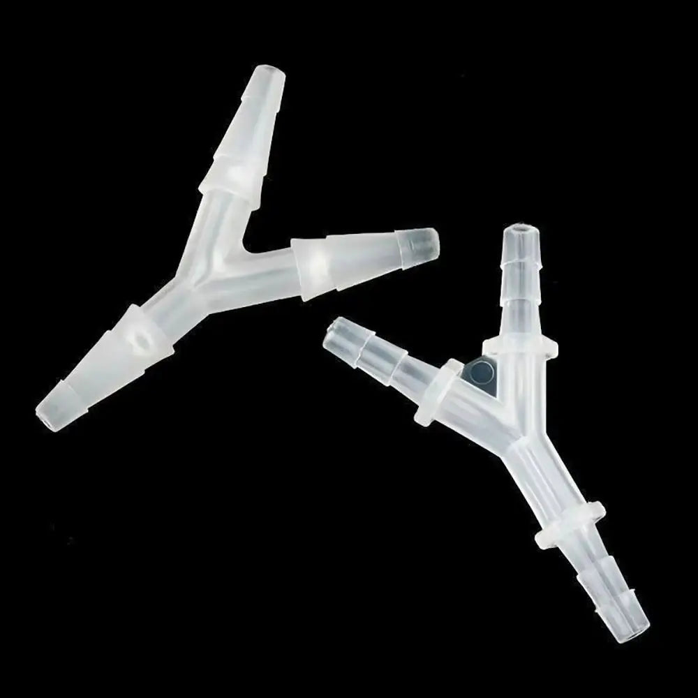 10-Pack Y-Type Tee Connectors – 3-Way PP PE Hose Fittings Hose Tee Connectors Axl