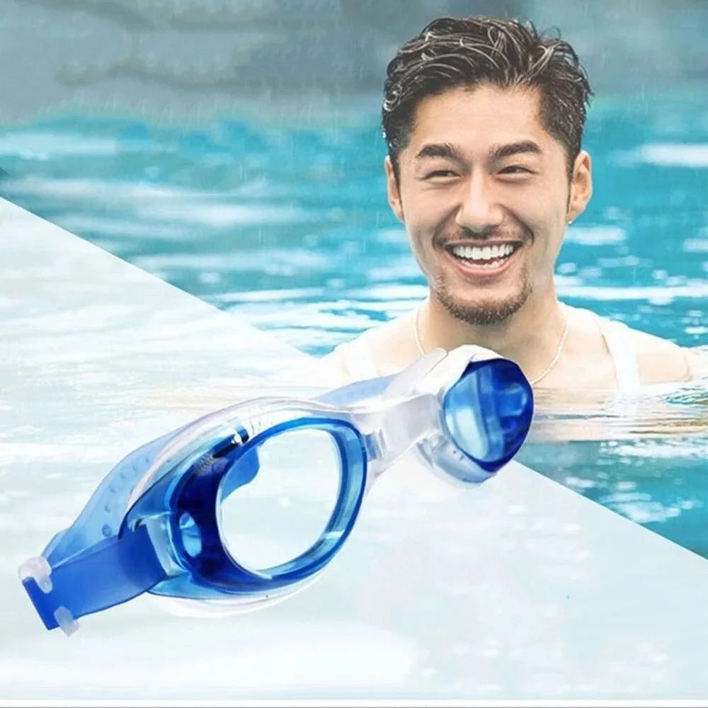 Anti-Fog Silicone Swimming Goggles – Wide View & UV Protection Swimming Goggles Axl