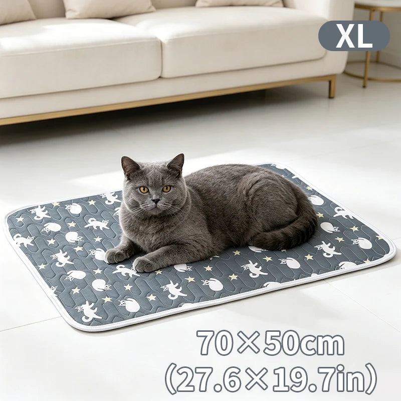 Ice Silk Pet Cooling Mat – Waterproof Dog & Cat Sleeping Pad Pet Cooling Mat Axl XL 70X50CM