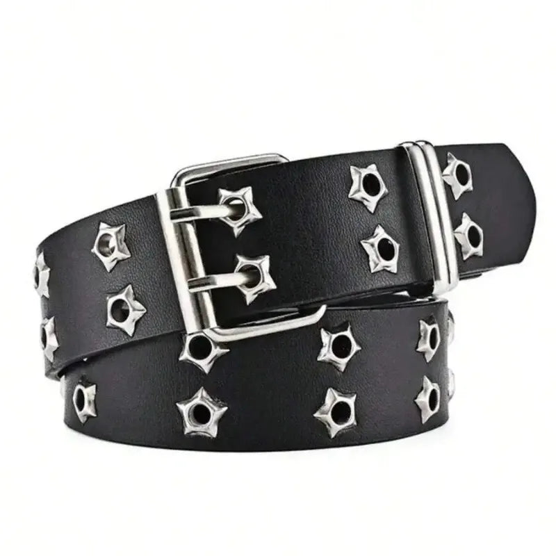 Women's Punk Hollow Out Star Belt – PU Fashion Waist Belt Fashion Belt Axl